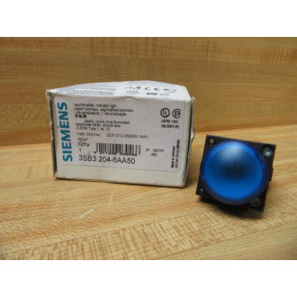 Siemens 3SB3204-6AA50 Blue Light 3SB32046AA50