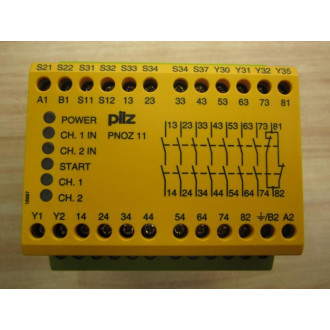 Pilz PNOZ-11 24VAC 24 VDC 7no 1nc Relay 774080
