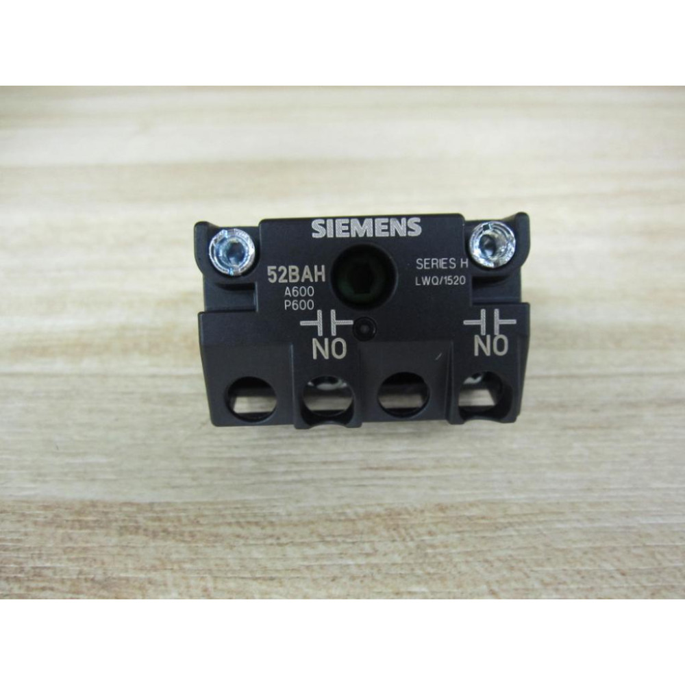 Siemens 52BAH Furnas Contact Block New Style - New No Box