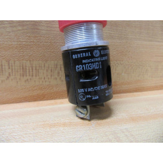 General Electric CR103HD1 GE Indicating Light Red - New No Box