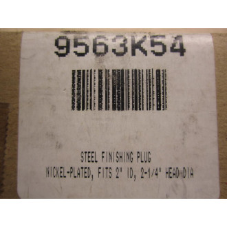 9563K54 Steel Finishing Plug (Pack of 6)