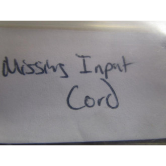 Seasonic SSA-0901-12 Adapter Missing Input Cord - New No Box