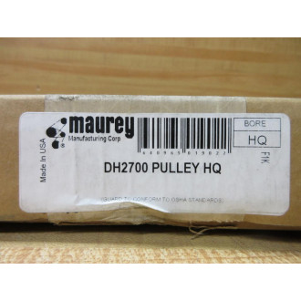 Maurey DH2700 Pulley HQ