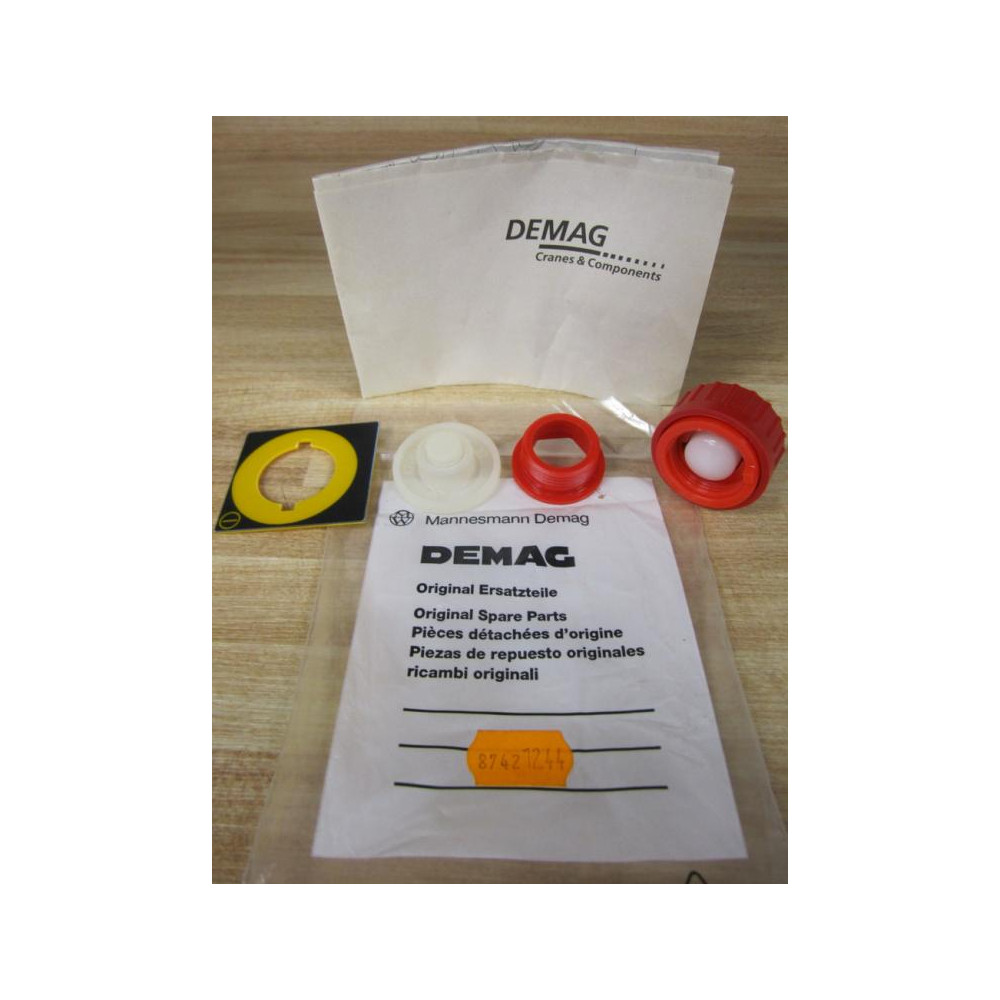 Demag 874-212-44 Push Button Kit 87421244 WLegend Plate