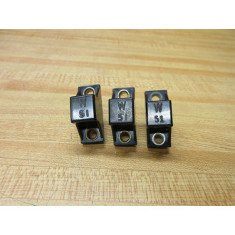 Allen Bradley W51 Overload Relay Heater Element (Pack of 3) - Used