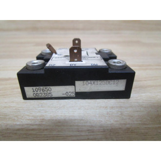 Gentron Powertherm 104X125DC12 Rectifier Power Module - Used