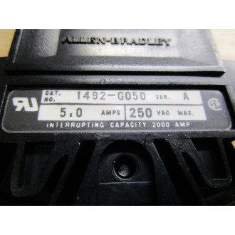 Allen Bradley 1492-G050 Circuit Breaker - Used
