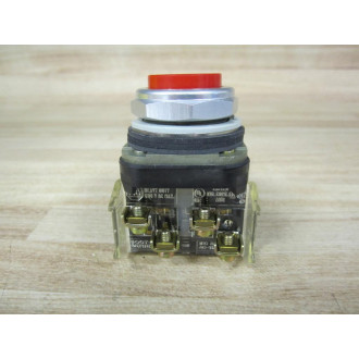 Allen Bradley 800T-B6A Push Button 800TB6A W800T-XA Red - New No Box