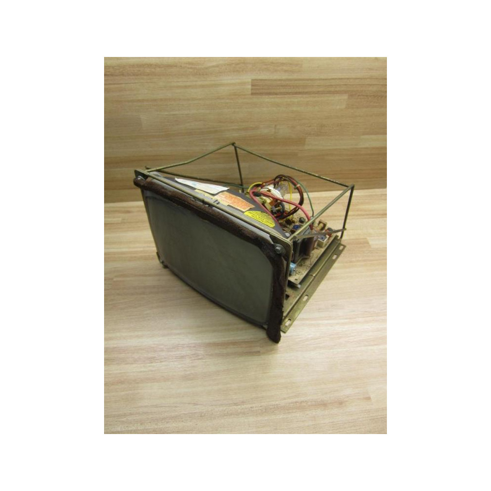 National Electronics CE663W9P31GE Monochrome Monitor Burnt Screen - Used