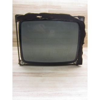 National Electronics CE663W9P31GE Monochrome Monitor Burnt Screen - Used