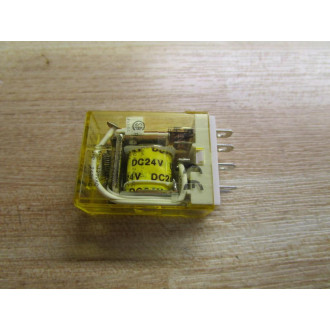 IDEC RH1B-UL-DC24V Relay RHIB-UL-24V DC (Pack of 2) - New No Box