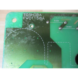 Toshiba FWO1158A Circuit Board FW01158A - Parts Only