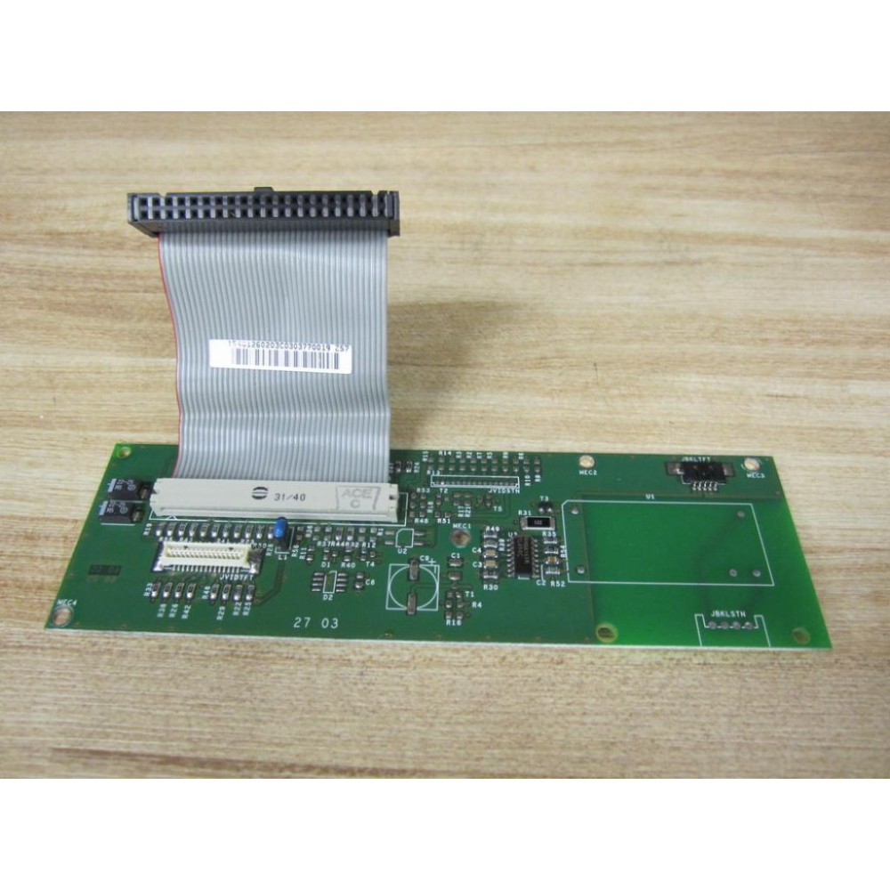 W81540125-0103A Circuit Board  W81540125-0103A-10-03 wRibbon Cable - Used