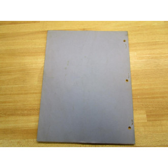 Taylor-Dunn M3-002-11 Manual For EV-1 SCR - Used