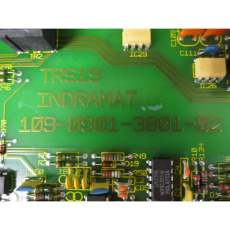 Indramat 109-0901-3B01-02 TRS19 Board  109-0901-3A01-02 - Used