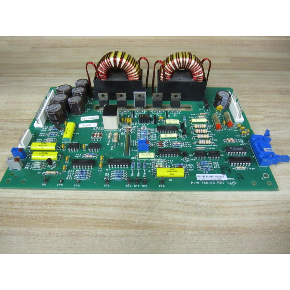 758143 PW Board 758143 wo 2 Terminal Pins - Used