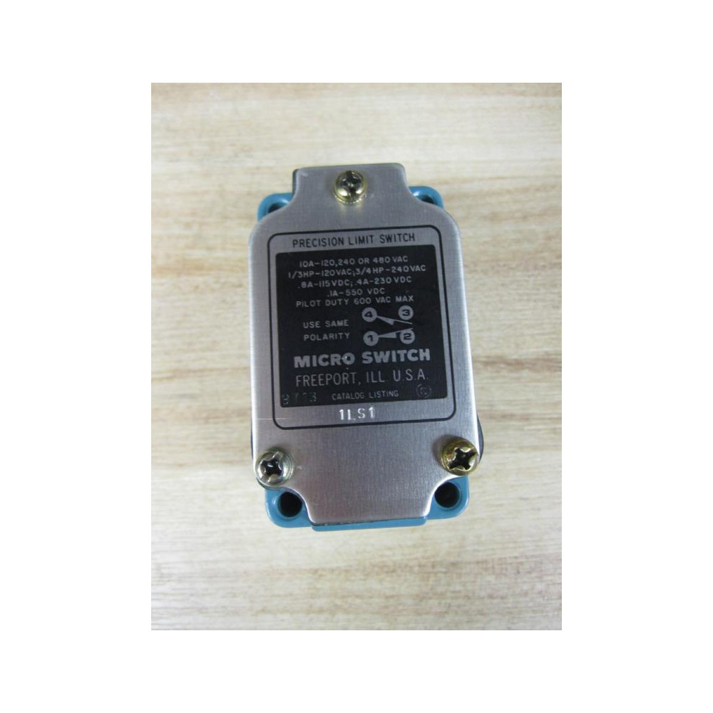 Micro Switch 1LS1 Precision Limit Switch WO Operator Head - New No Box