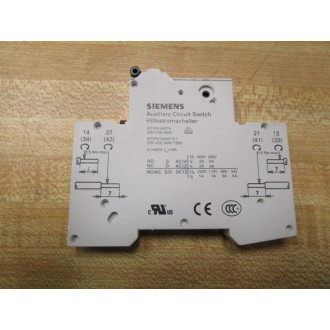 Siemens 5ST3010AS Auxiliary Circuit Switch 5ST3010 - New No Box