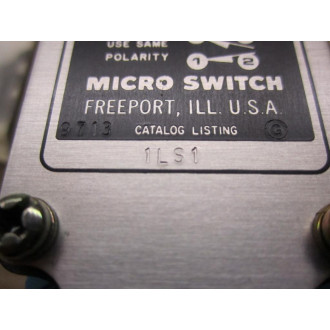 Micro Switch 1LS1 Precision Limit Switch WO Operator Head - New No Box