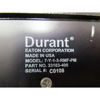 Durant 7-Y-1-3-RMF-PM Timer - New No Box