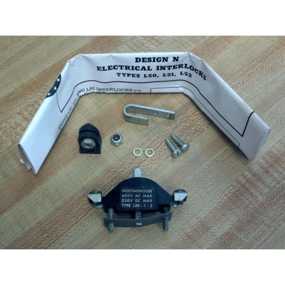 Westinghouse L50-1-2 Electrical Interlock L5012 - New No Box