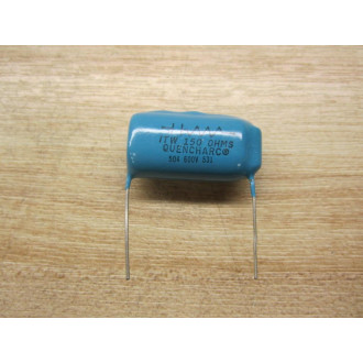 ITW 504 600V 531 504600V531 Quencharc 150 Ohms 600V W Wire Guard - New No Box