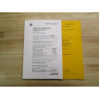 Allen Bradley 20-IN019A-EN-P Instructions For PowerFlex 700