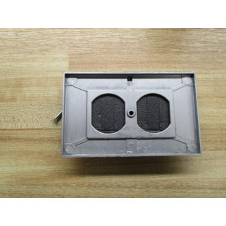Red Dot CCD Cover Duplex Receptacle