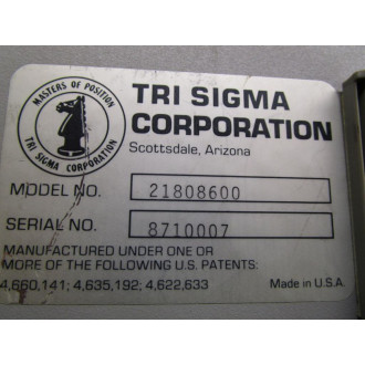 TRI Sigma 21808600 Bus Exchange Module No Pins - Used