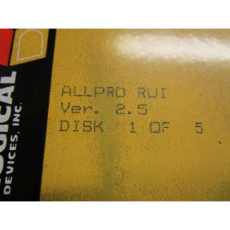 Logical RUI Software Disk Set Version:2.5 - Used