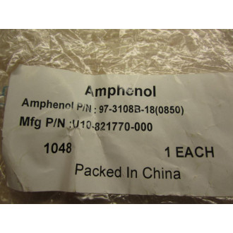 Amphenol 97-3108B-18(0850) Connector Shell