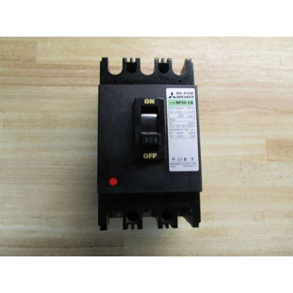 Mitsubishi NF50-CB Circuit Breaker NF50CB 40 AMP - New No Box