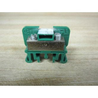 Allen Bradley 1492-F1 Terminal Blocks 1492F1 Green (Pack of 8) - New No Box