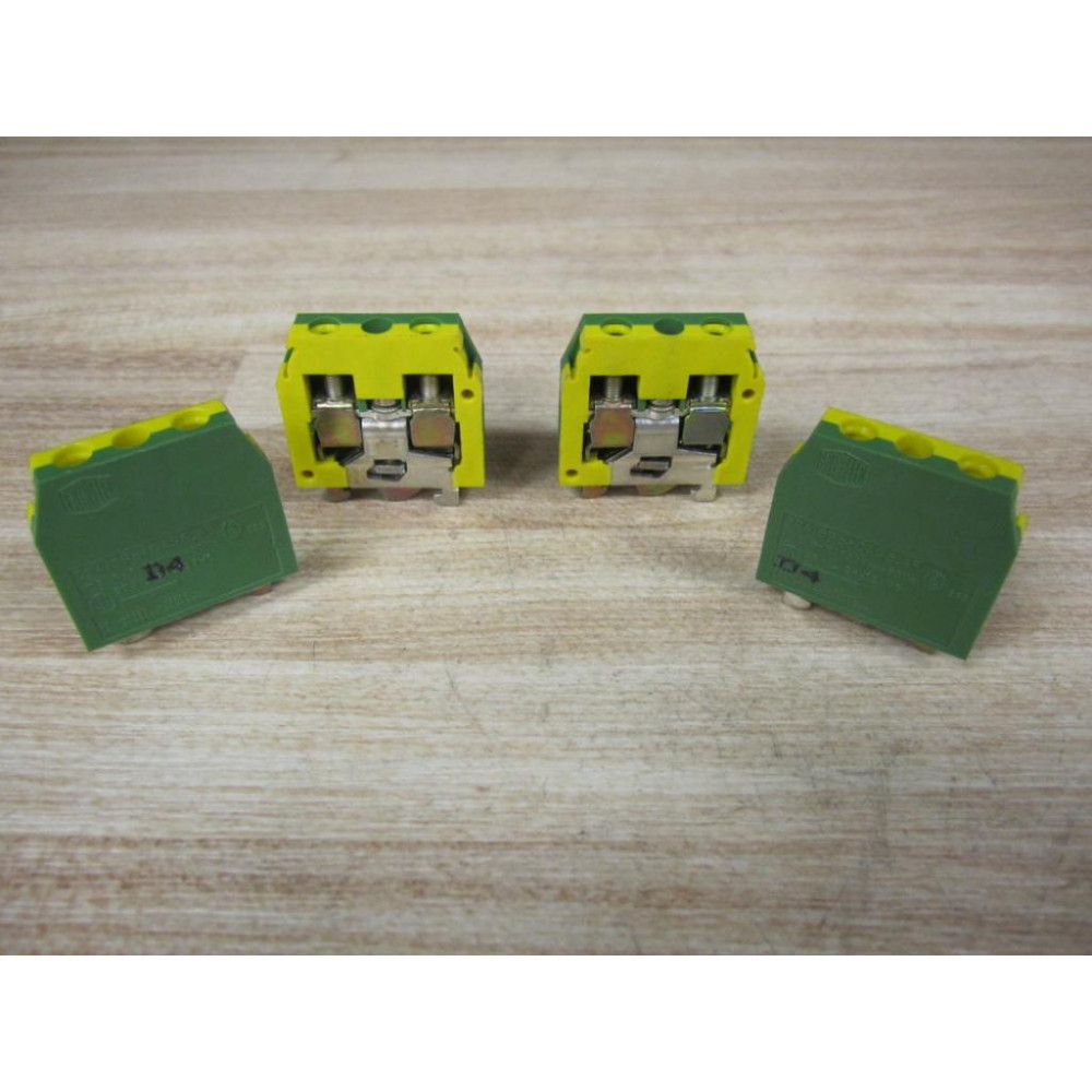 Entrelec DR46P Ground Terminal Block DR46P (Pack of 4) - New No Box