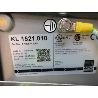 Rittal KL 1521.010 Terminal Box 1521010 - New No Box