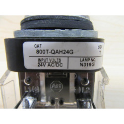 Allen Bradley 800T-QAH24G Green Push Button - Used