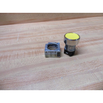 Siemens 3SB3 500-0AA31 Yellow 3SB35000AA31 wBase - New No Box