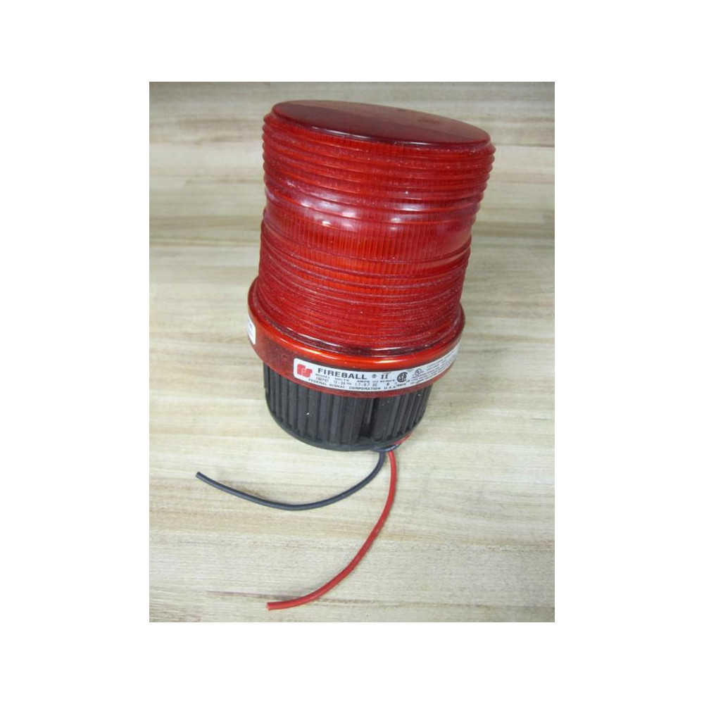 Federal Signal FB2PST-120R Strobe Light Fixture FB2PST 12-24V1.7-07A - Used