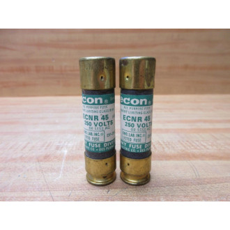 Economy Fuse ECNR 45 Econ Fuse ECNR45 (Pack of 2) - New No Box