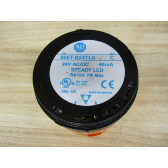 Allen Bradley 855T-B24TL5 Amber Stack Light Lens 855TB24TL5 - New No Box