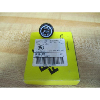 Bussmann GLR-15 Buss Fuse GLR15 (Pack of 5)