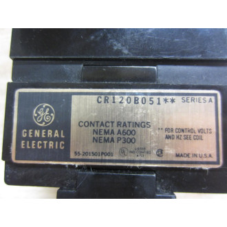 General Electric CR120B051 Relay - New No Box