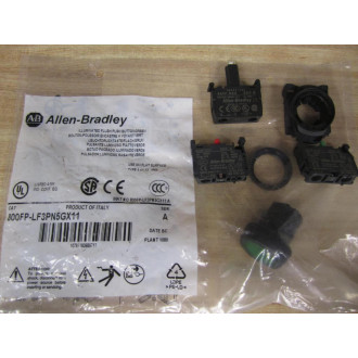 Allen Bradley 800FP-LF3PN5GX11 Green Push Button 800FPLF3PN5GX11