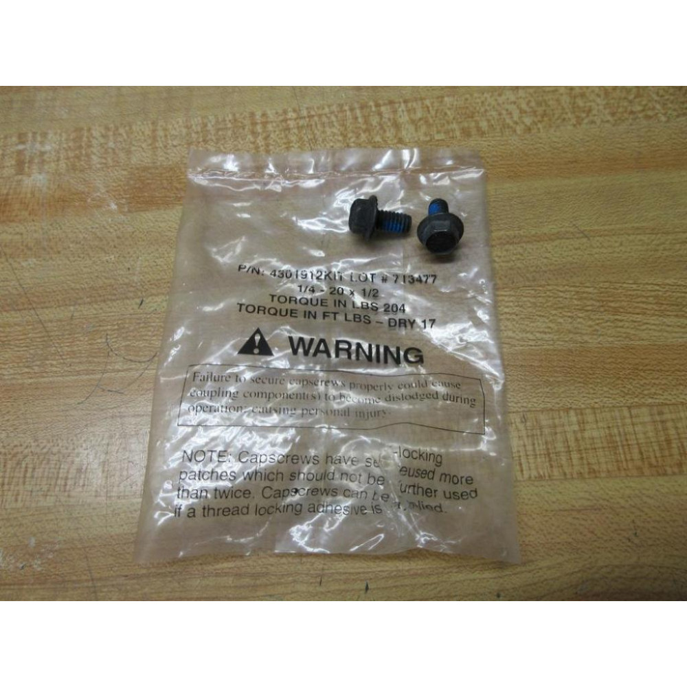 Rexnord 4301912KIT Screw Repair Kit (Pack of 2)