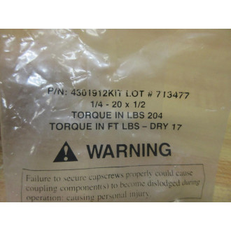 Rexnord 4301912KIT Screw Repair Kit (Pack of 2)