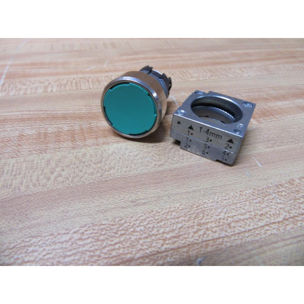 Siemens 3SB3500-0AA41 Green 3SB35000AA41 3SB3 500-0AA41 - New No Box