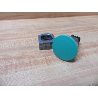 Siemens 3SB3 500-1GA41 Green 3SB35001GA41 wBase - New No Box