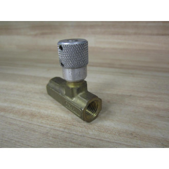 Schrader Bellows 3371001 Flow Control Valve 14 250 PSIG Max - New No Box