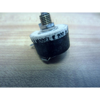 Ohmite 0114A Rheostat Model E 200Ω