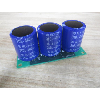 Yaskawa Electric DESIG3PCB AC Drive Capacitor Card 3 Capacitors - Used